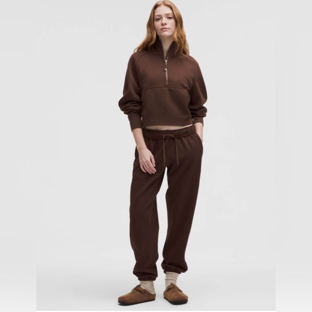 LULULEMON Scuba Oversized Half Zip Hoodie • Lava Cake • M/L • Sold Out
